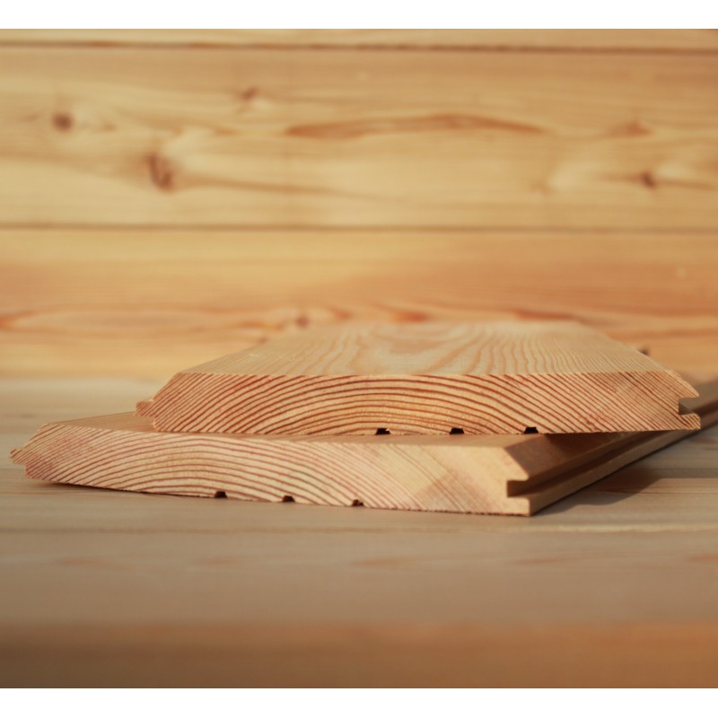 A-Sortierung / Faseprofil 20x140mm Sibirische Lärche