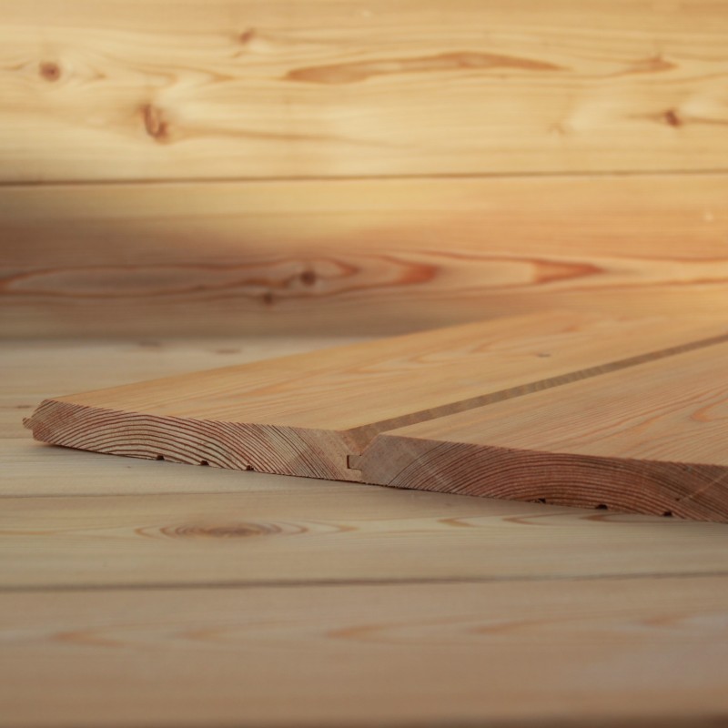 A-Sortierung / Faseprofil 20x140mm Sibirische Lärche