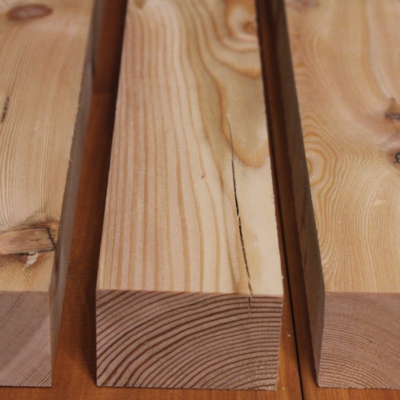 Restposten / Kantholz 45x70mm Sibirische Lärche