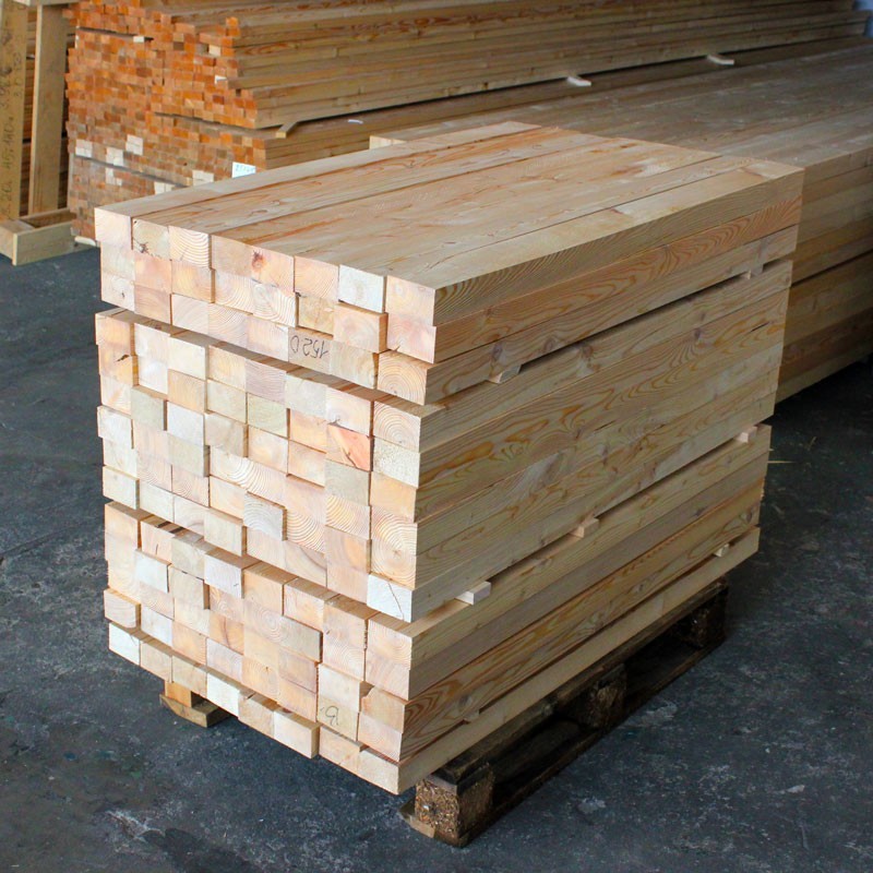 Restposten / Kantholz 45x70mm Sibirische Lärche