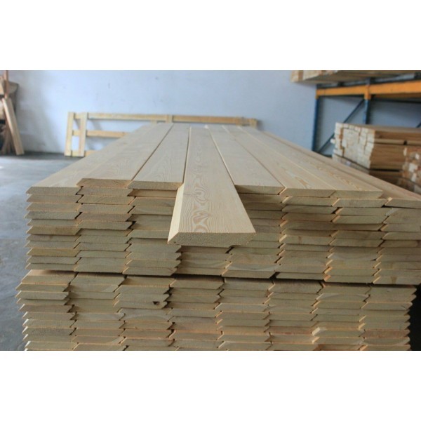 A-Sortierung / Rhombusleiste (45°) 20x140mm Sibirische Lärche