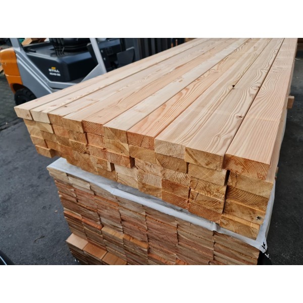 A/B-Sortierung / Kantholz 45x95mm Sibirische Lärche