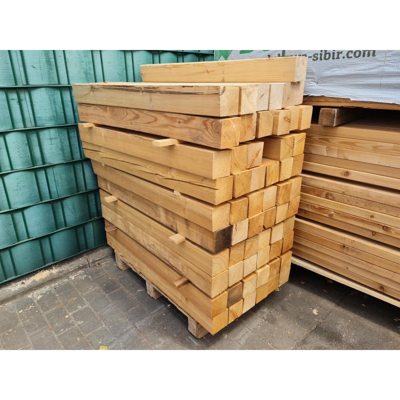 Restposten / Kantholz 90x90mm Sibirische Lärche