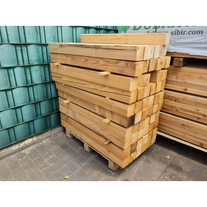 Restposten / Kantholz 90x90mm Sibirische Lärche