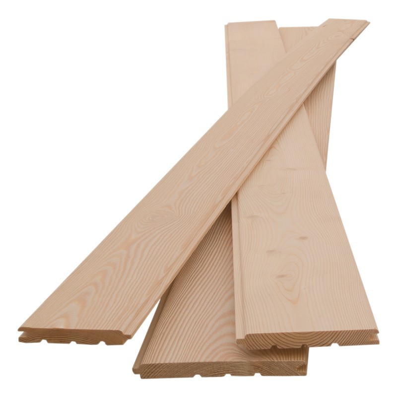 Profilholz glatt/strukturiert sibirische Lärche / Larix sibirica