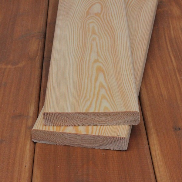 B-Sortierung / Glattkantbretter Dielen 21x120mm Sibirische Lärche / Essen