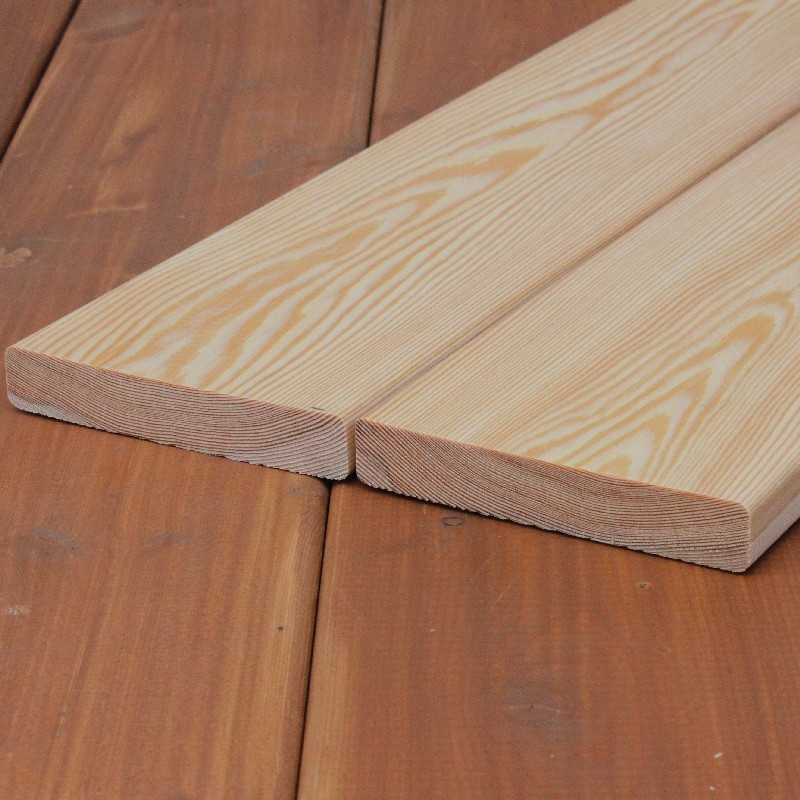 B-Sortierung / Glattkantbretter Dielen 20x120mm Sibirische Lärche / Essen