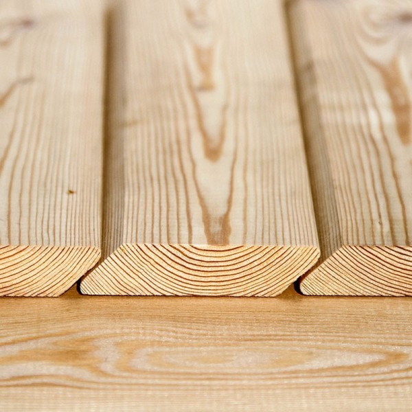 B-Sortierung / Rhombusleiste (30°) 21x70mm Sibirische Lärche