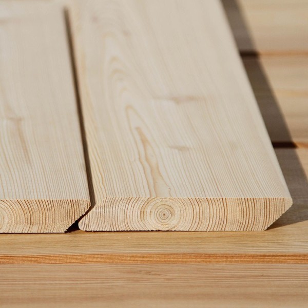 Rhombusleisten sibirische Lärche - Larix sibirica  (45°) 21x120cm