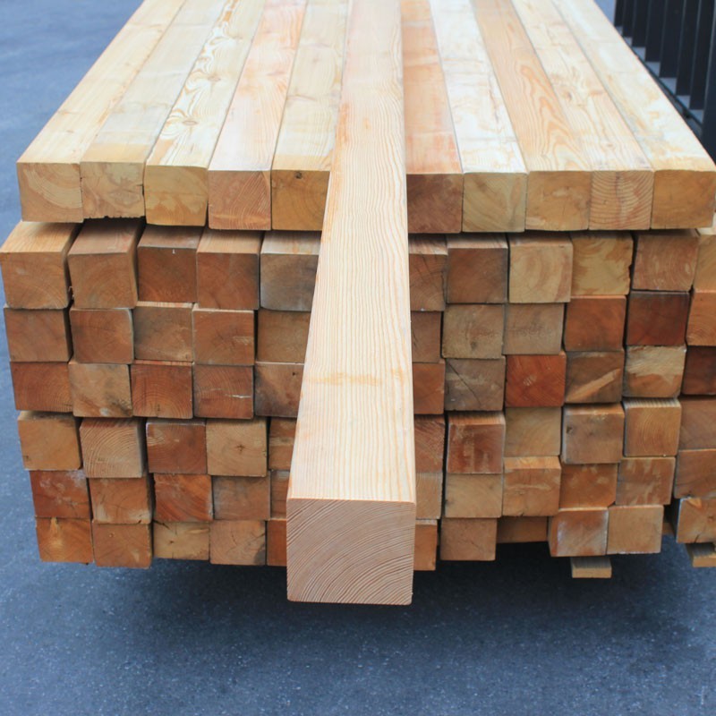 Restposten / Kantholz 80x80mm Sibirische Lärche