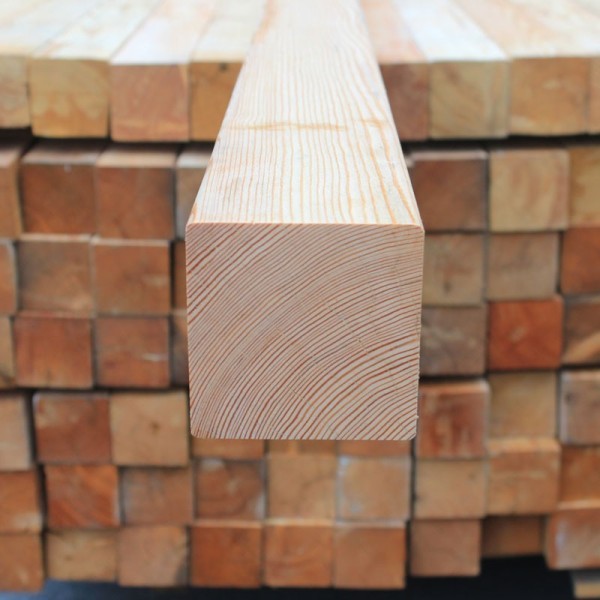 Restposten / Kantholz 80x80mm Sibirische Lärche