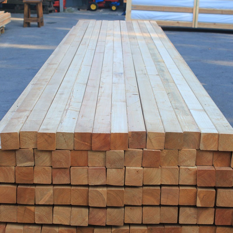 Restposten / Kantholz 80x80mm Sibirische Lärche