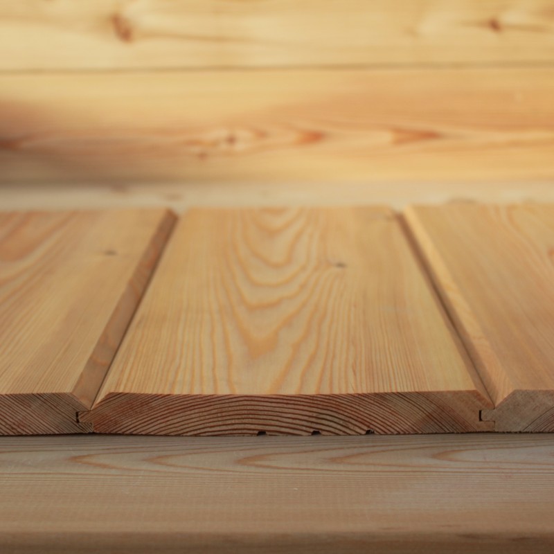 Restposten / Faseprofil 20x140mm Sibirische Lärche