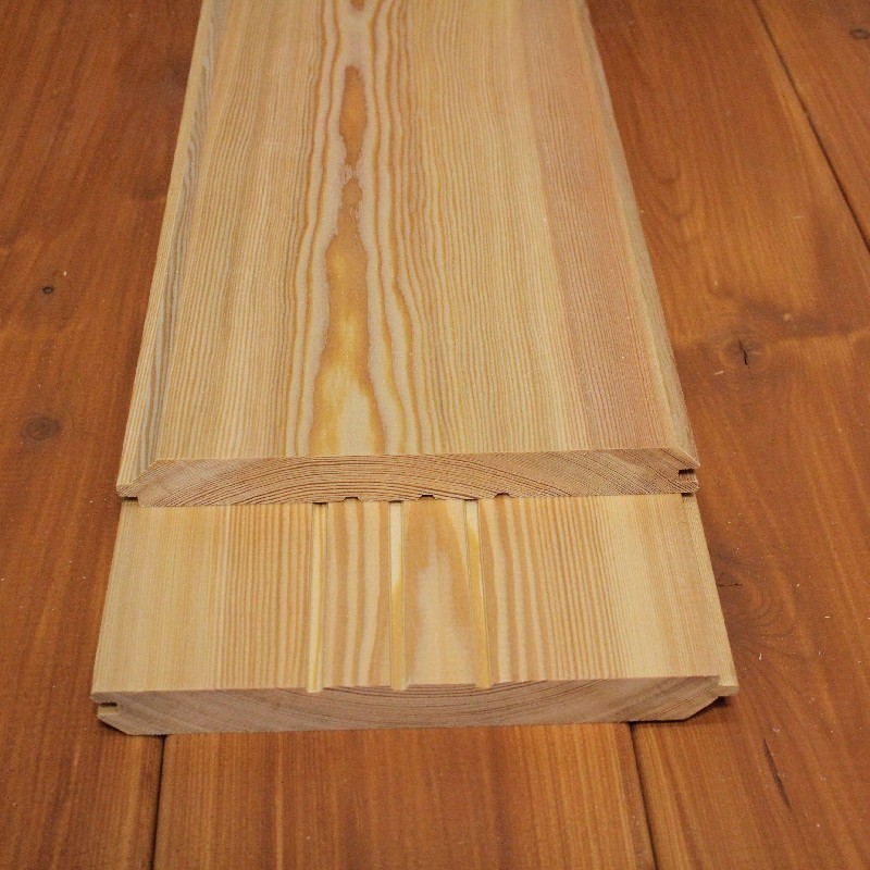 Restposten / Faseprofil 20x185mm Sibirische Lärche