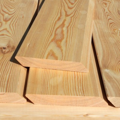 Restposten / Rhombusleiste (45°) 20x140mm Sibirische Lärche