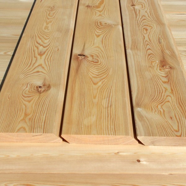 Restposten / Rhombusleiste (45°) 20x140mm Sibirische Lärche