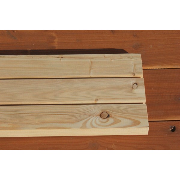 A/B-Sortierung / Rhombusleiste (15°) 28x68mm Sibirische Lärche