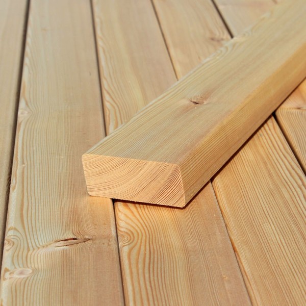 A/B-Sortierung / Rhombusleiste (15°) 28x68mm Sibirische Lärche