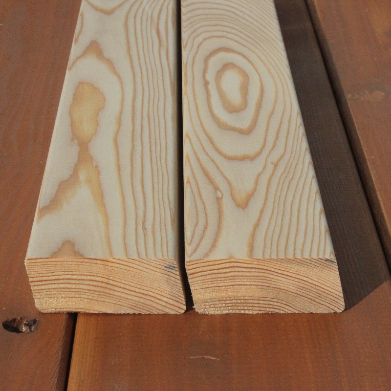 E-Sortierung / Rhombusleiste (15°) 28x68mm Sibirische Lärche