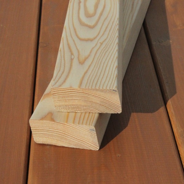 A-Sortierung / Rhombusleiste (15°) 28x68mm Sibirische Lärche