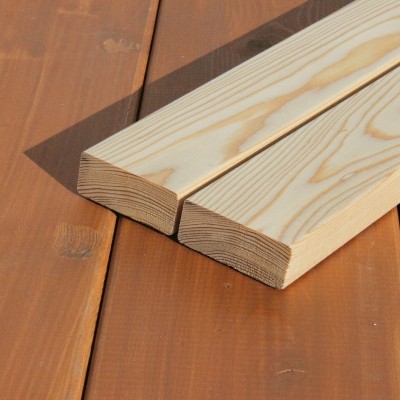 A-Sortierung / Rhombusleiste (15°) 28x68mm Sibirische Lärche
