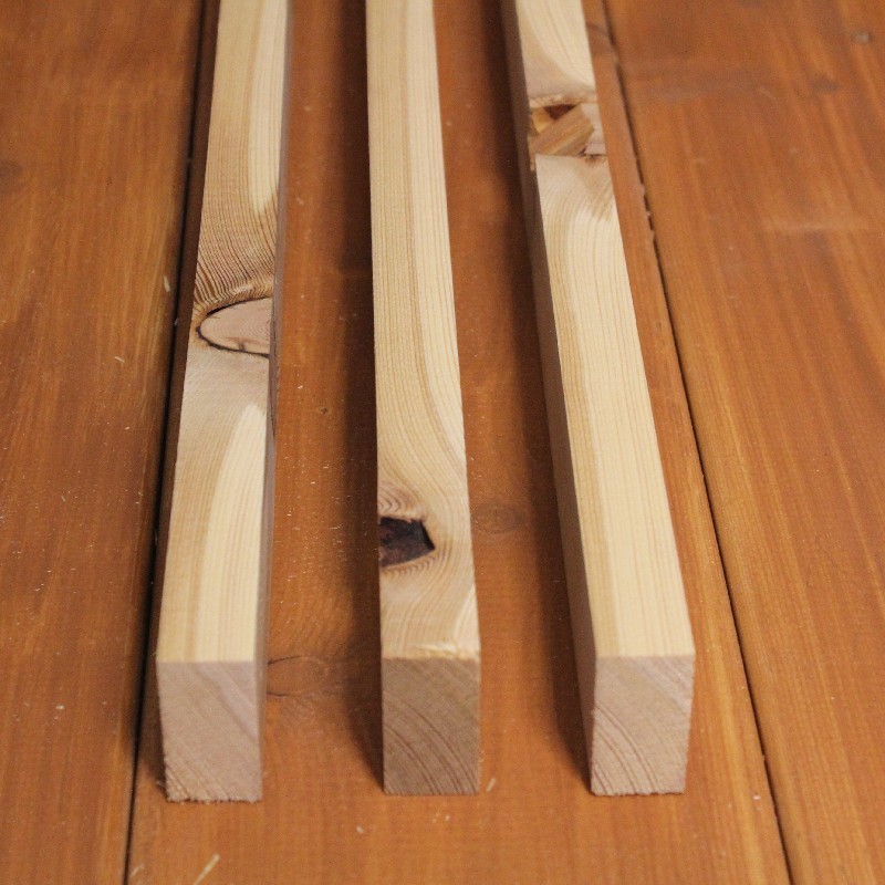 B-Sortierung / Dachlatte 20x40mm Sibirische Lärche