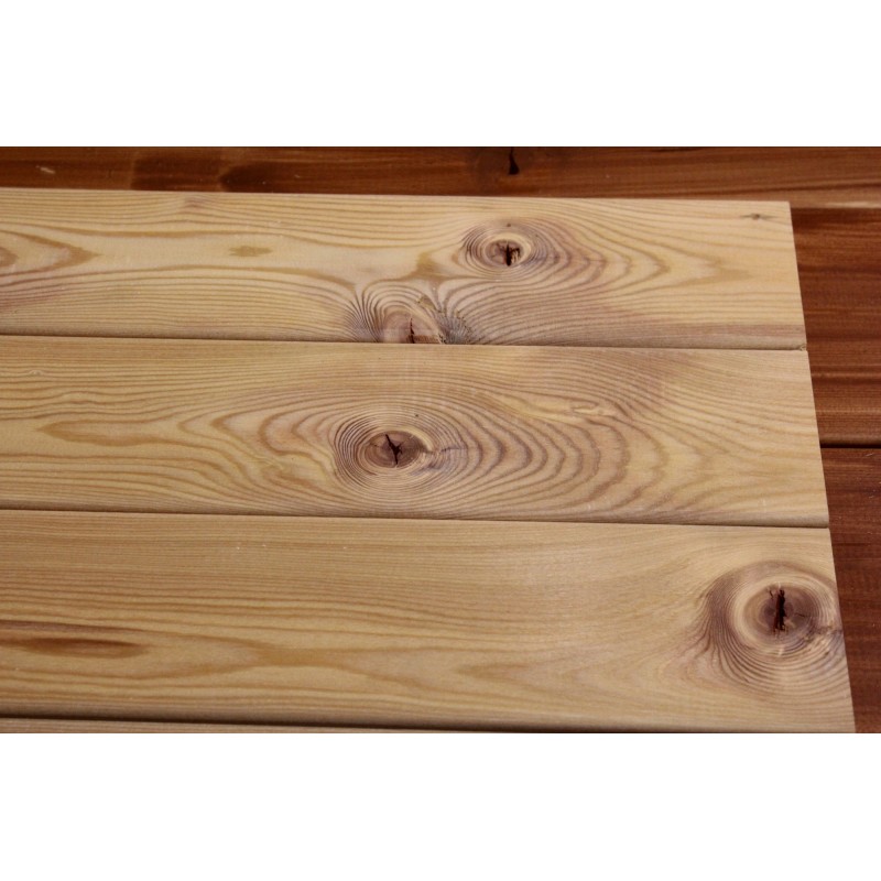 B-Sortierung / Profilholz 16x93mm Sibirische Lärche