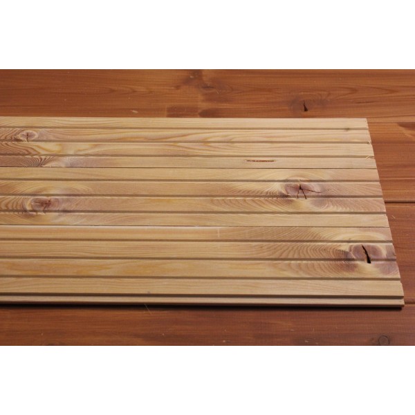 B-Sortierung / Profilholz 16x93mm Sibirische Lärche
