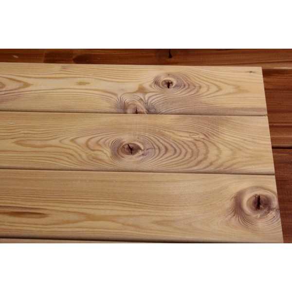 Restposten Profilholz sibirische Lärche 16*93mm larix-sibirica