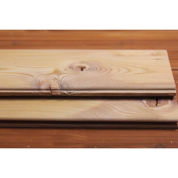 Restposten Profilholz sibirische Lärche 16*93mm larix-sibirica