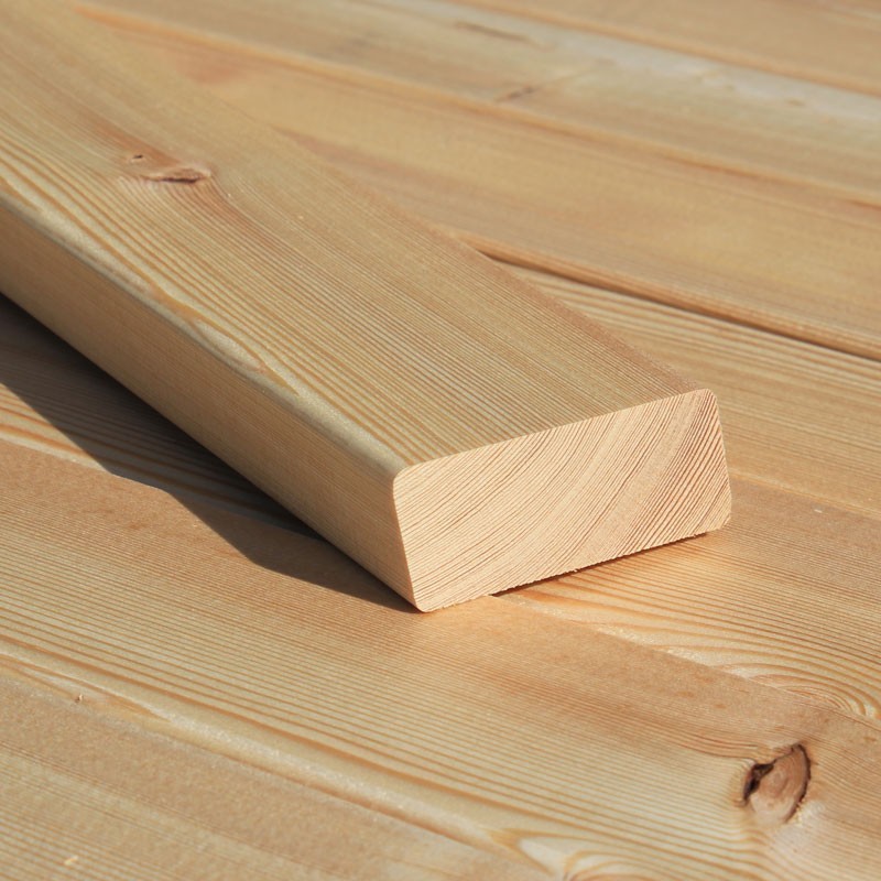 A-Sortierung / Rhombusleiste (15°) 28x68mm Sibirische Lärche