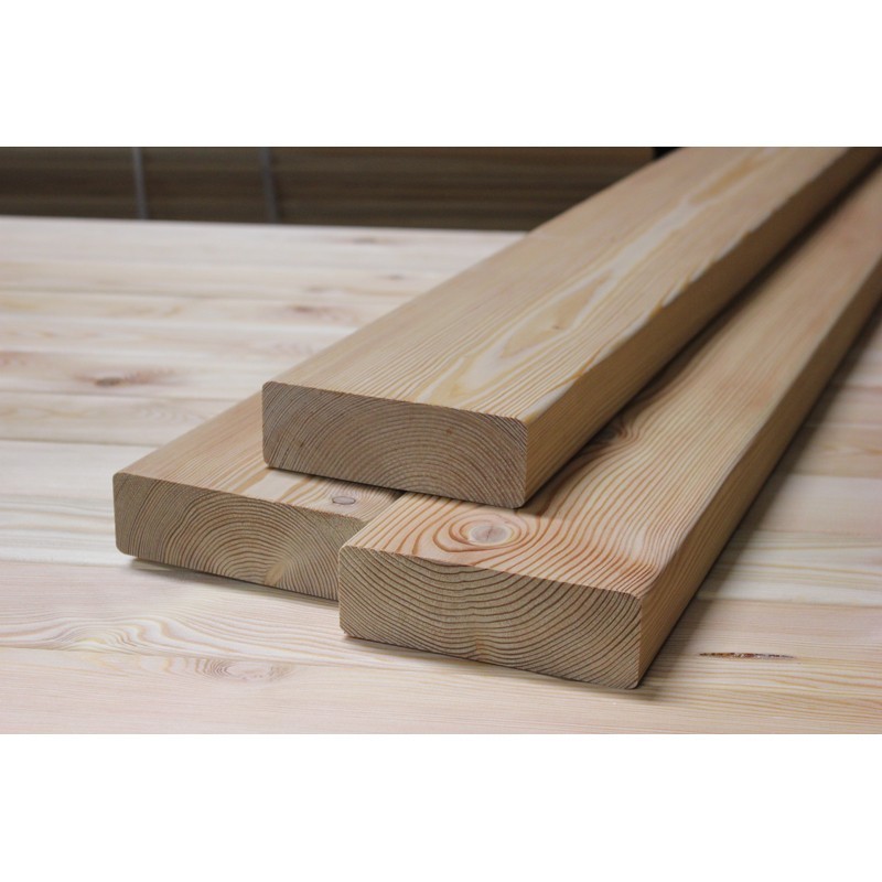 A-Sortierung / Kantholz 45x140mm Sibirische Lärche