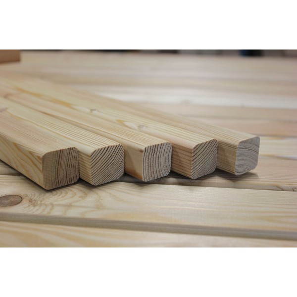 A-Sortierung / Dachlatte 28x30mm Sibirische Lärche