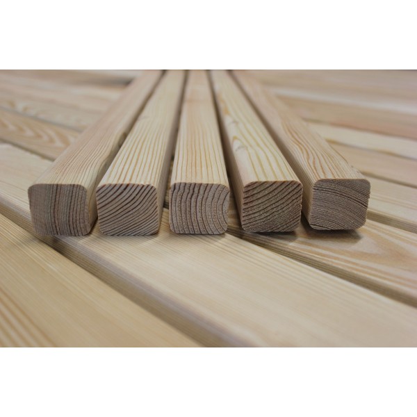 A-Sortierung / Dachlatte 28x30mm Sibirische Lärche
