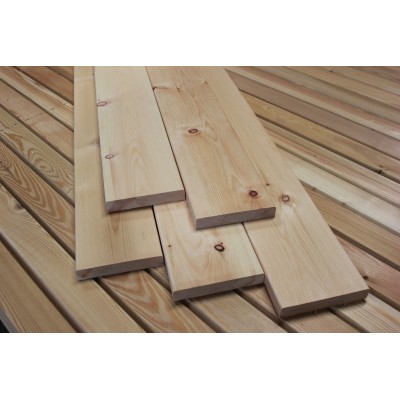 A-Sortierung / Glattkantbretter 25x140mm Zeder