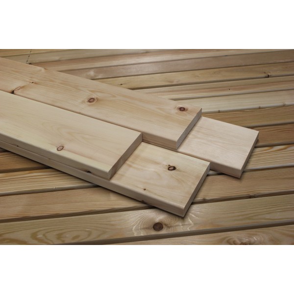 A-Sortierung / Glattkantbretter 25x140mm Zeder