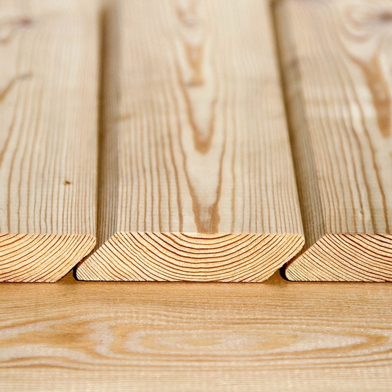 Restposten / Rhombusleiste (30°) 21x70mm Sibirische Lärche