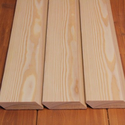 E-Sortierung / Rhombusleiste (30°) 21x90mm Sibirische Lärche