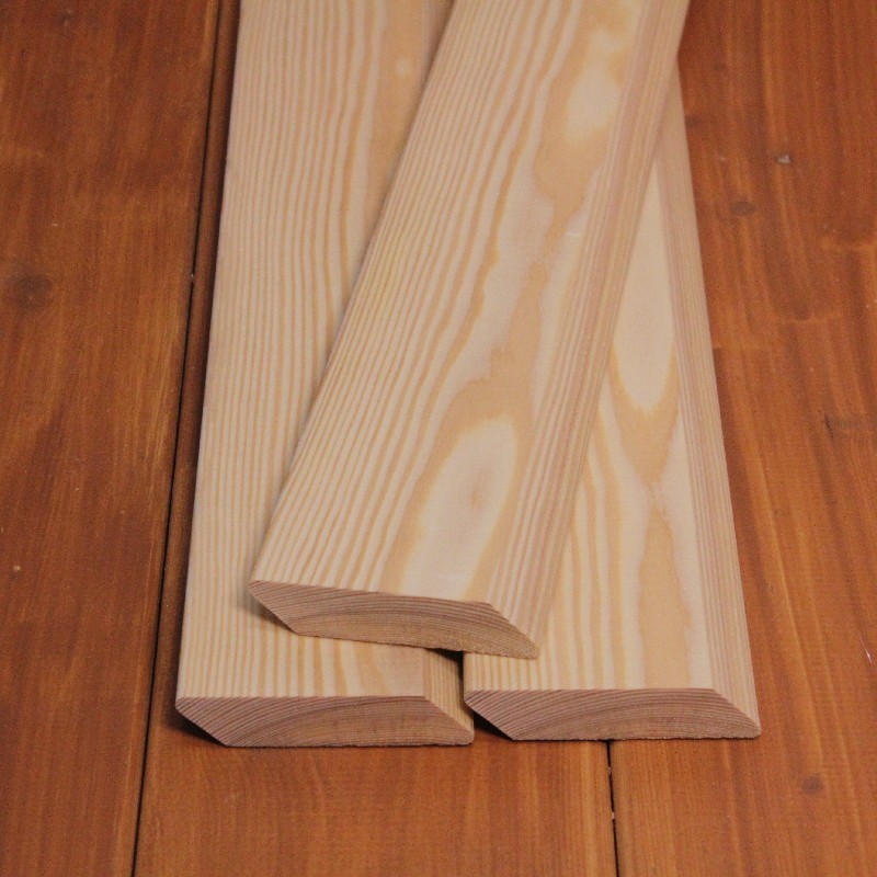 E-Sortierung / Rhombusleiste (30°) 21x90mm Sibirische Lärche