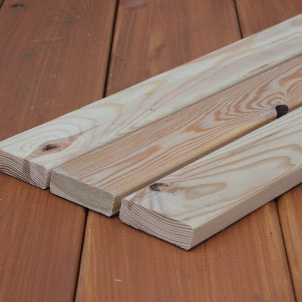 B-Sortierung / Rhombusleiste (15°) 20x70mm Sibirische Lärche