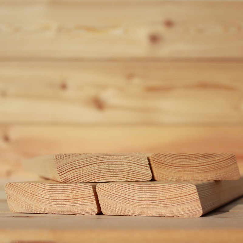 A-Sortierung / Rhombusleiste (15°) 21x70mm Sibirische Lärche