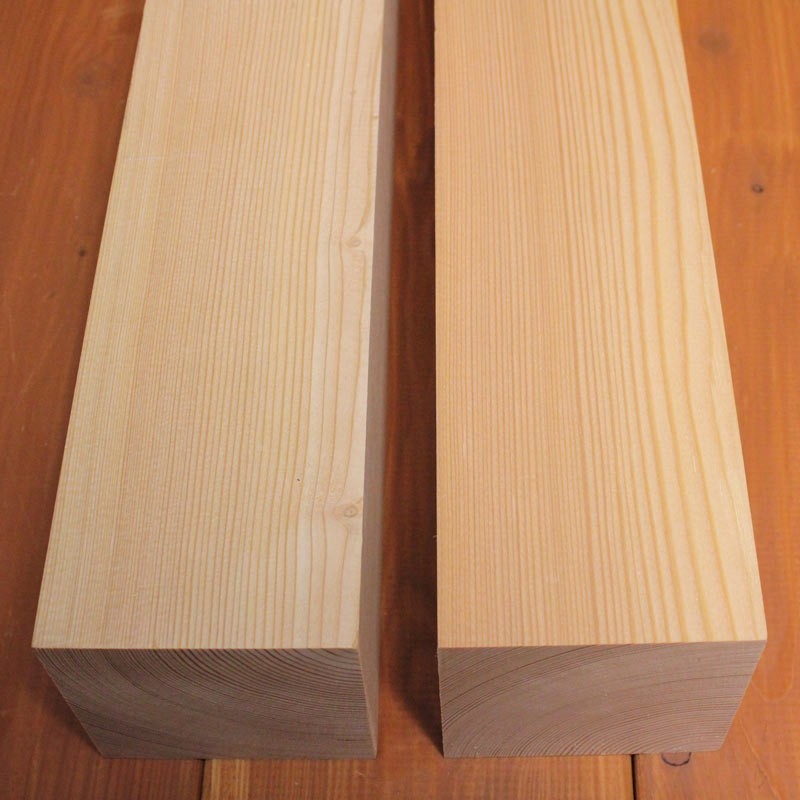 A-Sortierung / Kantholz 70x70mm Sibirische Lärche