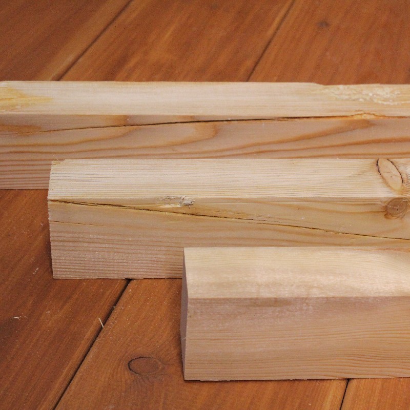 Restposten / B-Sortierung / Kantholz 40x60mm Sibirische Lärche